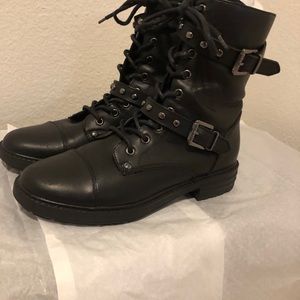 Guess Granted Combat Boot